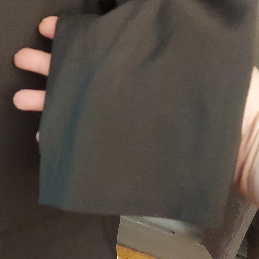 NWT LOFT Olive Green Open Front 3/4 Length Sleeve sz 8P Blazer - Picture 9 of 13